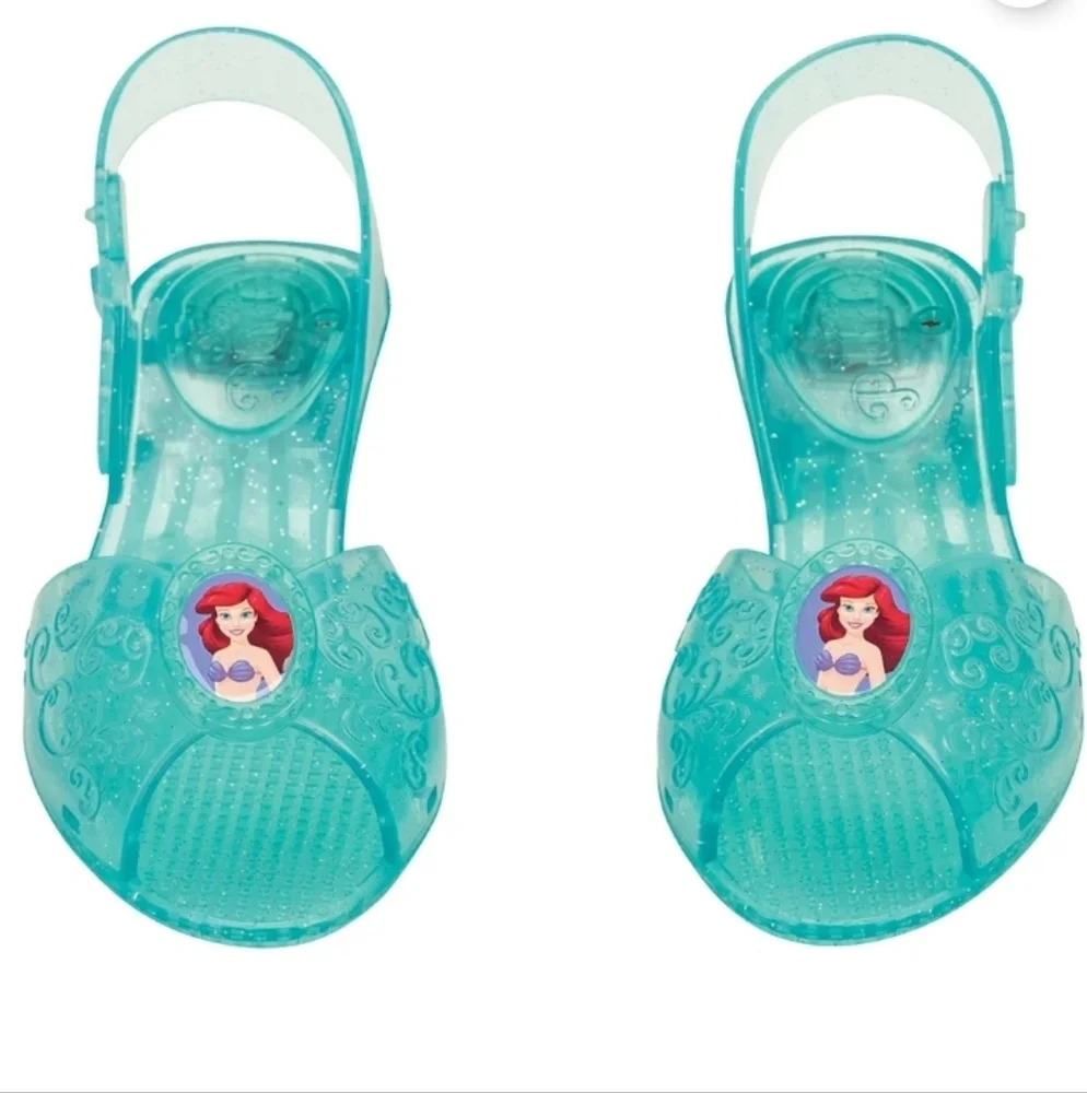 Disney The Little Mermaid Ariel Light-Up, Dress Up Play Shoes ~NWT